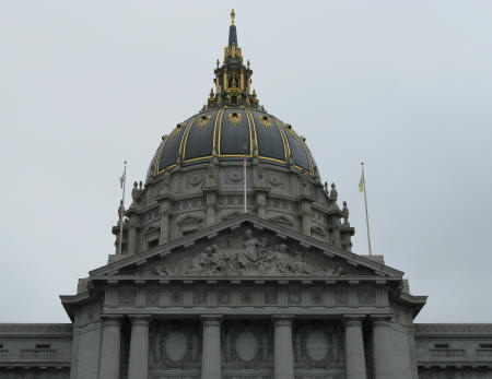Civic Center District of San Francisco California