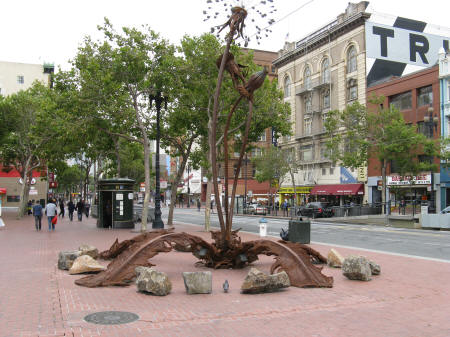 Market Street in San Francisco California USA