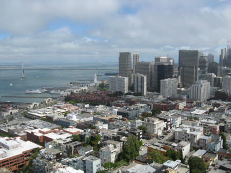 North Beach District of San Francisco CA