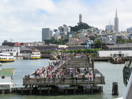 Telegraph Hill District of San Francisco CA