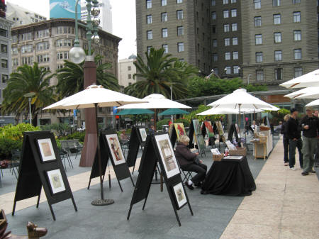 Union Square District of San Francisco California